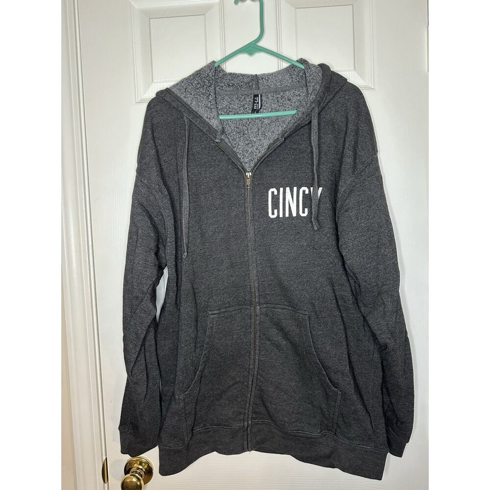 Cincy Sweatshirt Size XL Zip Hoodie
